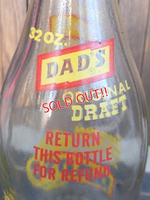 画像3: dp-180110-28 DAD'S Root Beer / 1960's-1970's 32 oz Bottle
