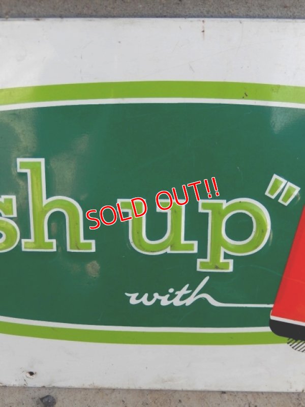 画像4: dp-171206-41 7up / 1960's Metal Sign