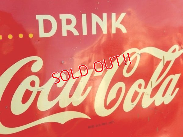 画像4: dp-171206-42 Coca Cola / 1948 Metal Sign