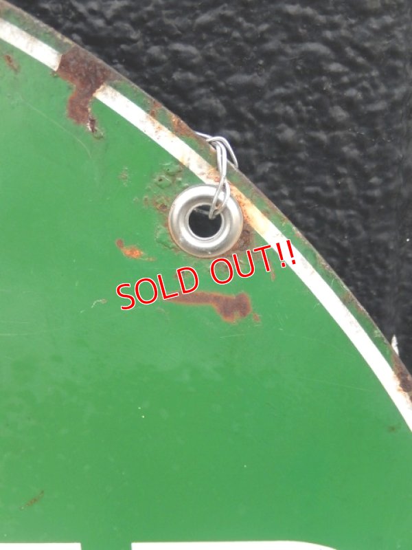 画像7: dp-171206-40 Quaker State / 1940's W-side Metal Sign