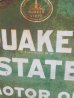 画像4: dp-171206-40 Quaker State / 1940's W-side Metal Sign