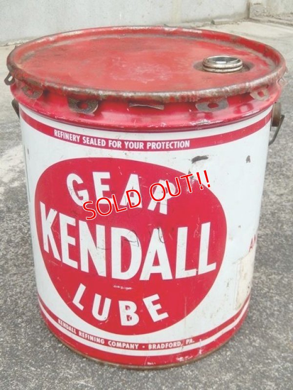 画像1: dp-171206-56 Kendall / 1974 5 Gallon Oil Can