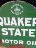 画像2: dp-171206-40 Quaker State / 1940's W-side Metal Sign (2)