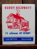 画像1: dp-180110-22 Reddy Kilowatt / 1970's Match Book (1)