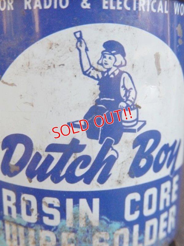 画像2: dp-180110-25 Dutch Boy / Vintage Rosin Core Wire Solder