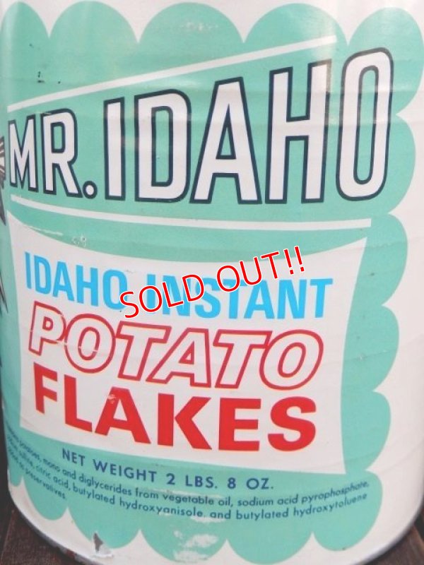 画像3: dp-171206-61 Mr.IDAHO / Vintage Instant Potato Flakes Can