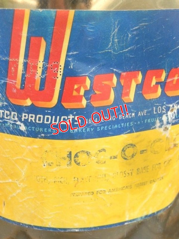 画像3: dp-171206-61 Westco Choc-O-Glo / 1960's Vintage Tin Can