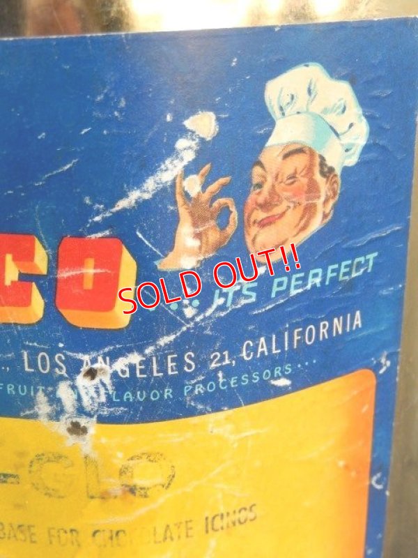 画像2: dp-171206-61 Westco Choc-O-Glo / 1960's Vintage Tin Can