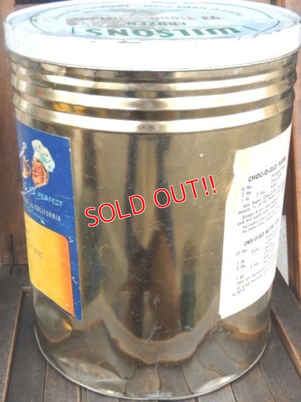 画像6: dp-171206-61 Westco Choc-O-Glo / 1960's Vintage Tin Can