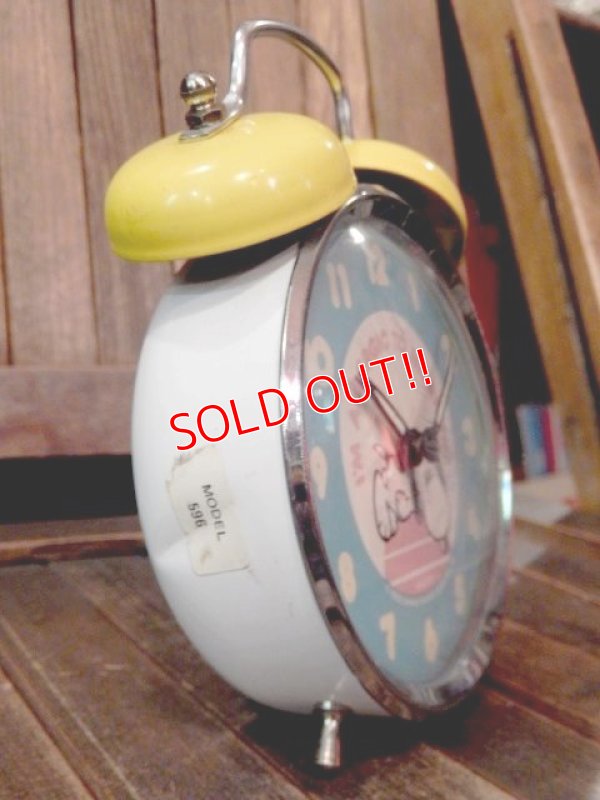 画像3: ct-180201-03 Snoopy / 1960's Alarm Clock