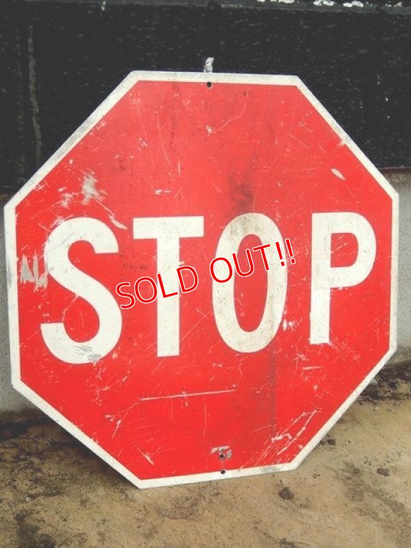 画像2: dp-180201-04 STOP Road Sign