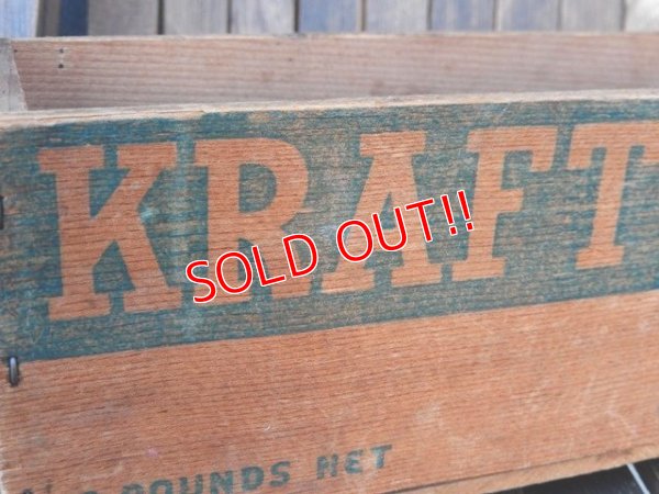 画像5: dp-180201-21 KRAFT / Vintage Cheese Wood Box