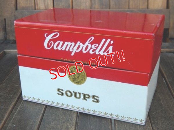 画像1: dp-180201-22 Campbell / Tin Recipe Box