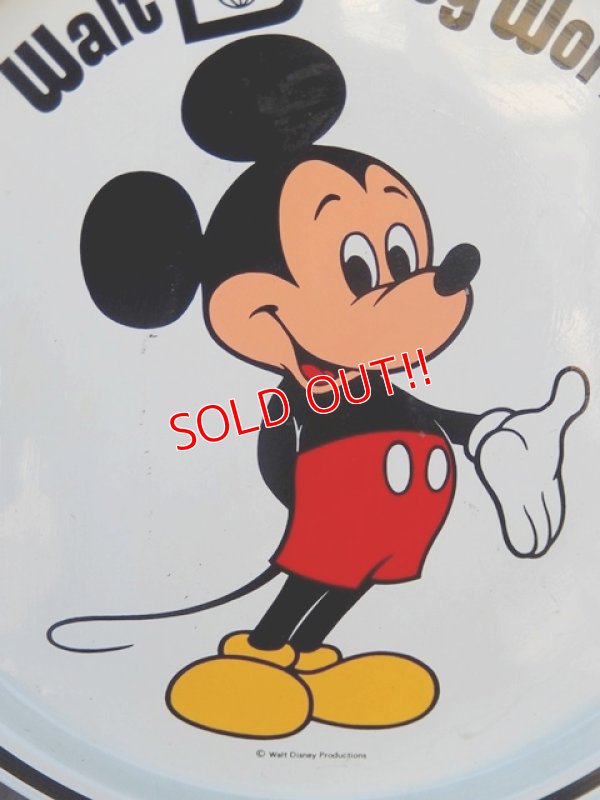 画像2: ct-180201-80 Walt Disney World / Mickey Mouse 1970's Tin Tray