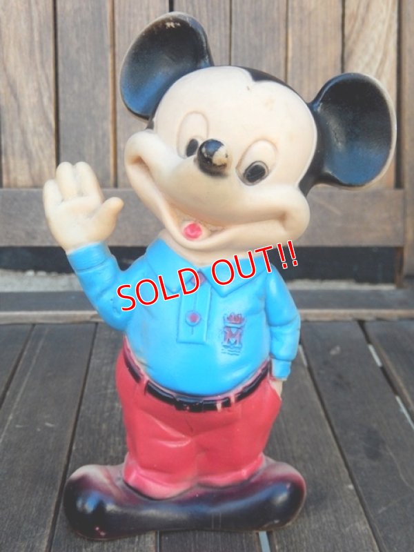 画像1: ct-180201-81 Mickey Mouse / 1960's Rubber Doll