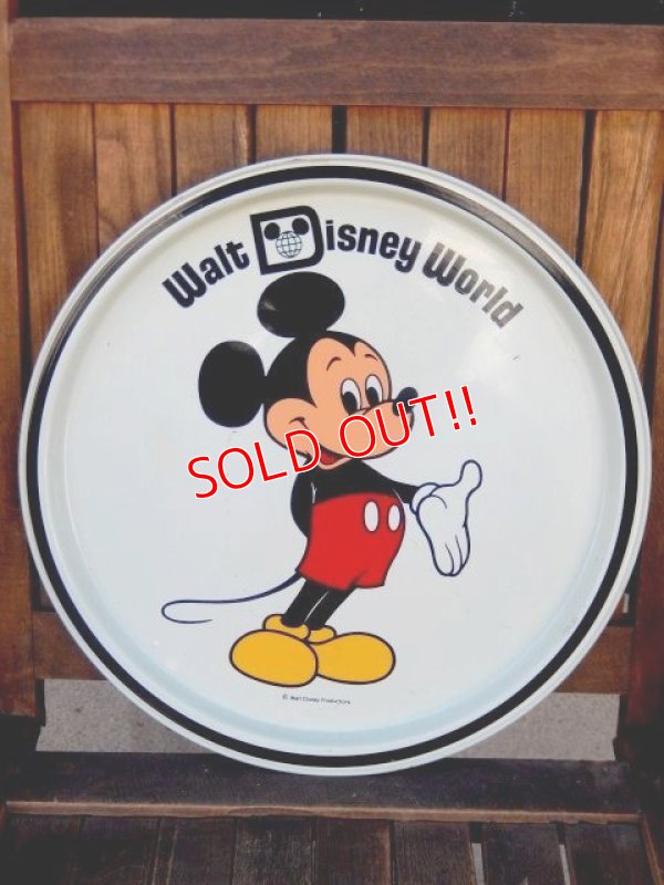 画像1: ct-180201-80 Walt Disney World / Mickey Mouse 1970's Tin Tray