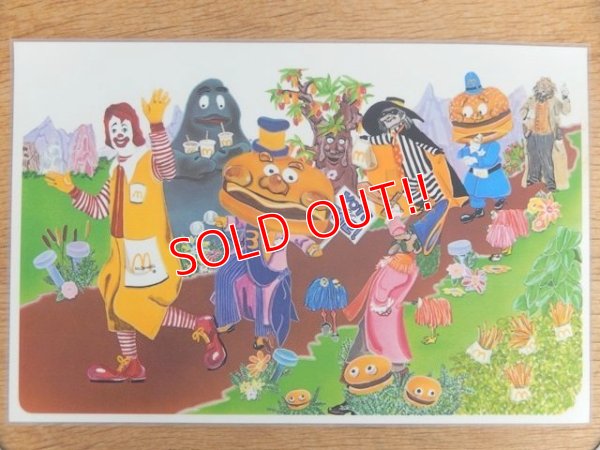 画像1: ct-180201-50 McDonald's / 1970's Place Mat