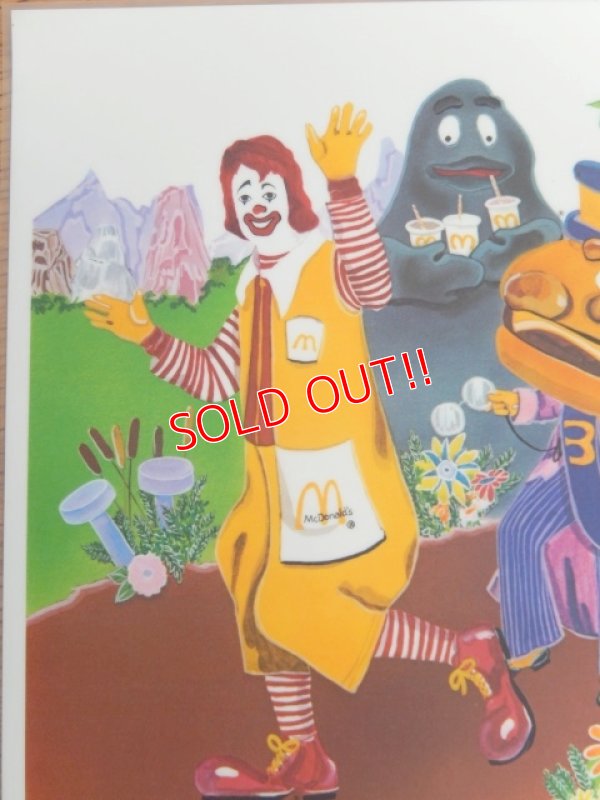 画像2: ct-180201-50 McDonald's / 1970's Place Mat