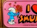 画像2: ct-180201-13 Smurf & Smurfette / 1980's Bicycle Plate (2)