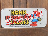 ct-180201-14 Papa Smurf / 1980's Bicycle Plate