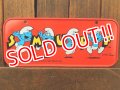 ct-180201-11 Smurf / 1980's Bicycle Plate