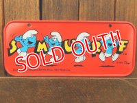 ct-180201-11 Smurf / 1980's Bicycle Plate