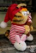 画像3: ct-180201-19 Garfield / R.DAKIN 1980's Plush Doll "Pajamas" (3)
