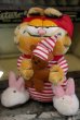 画像1: ct-180201-19 Garfield / R.DAKIN 1980's Plush Doll "Pajamas" (1)