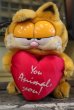 画像1: ct-180201-20 Garfield / R.DAKIN 1980's Plush Doll "You Animal,You!" (1)