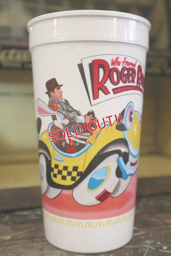 画像1: ct-180201-41 Roger Rabbit / McDonald's 1980's Plastic Cup