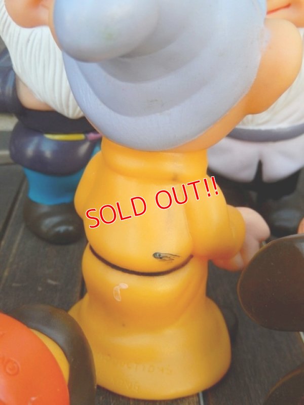 画像6: ct-180201-75 Snow White & Seven Dwarfs / 1980's Soft Vinyl Doll