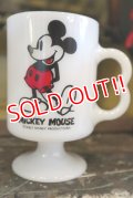 ct-180201-29 Mickey Mouse / Federal 1960's-1970's Footed Mug