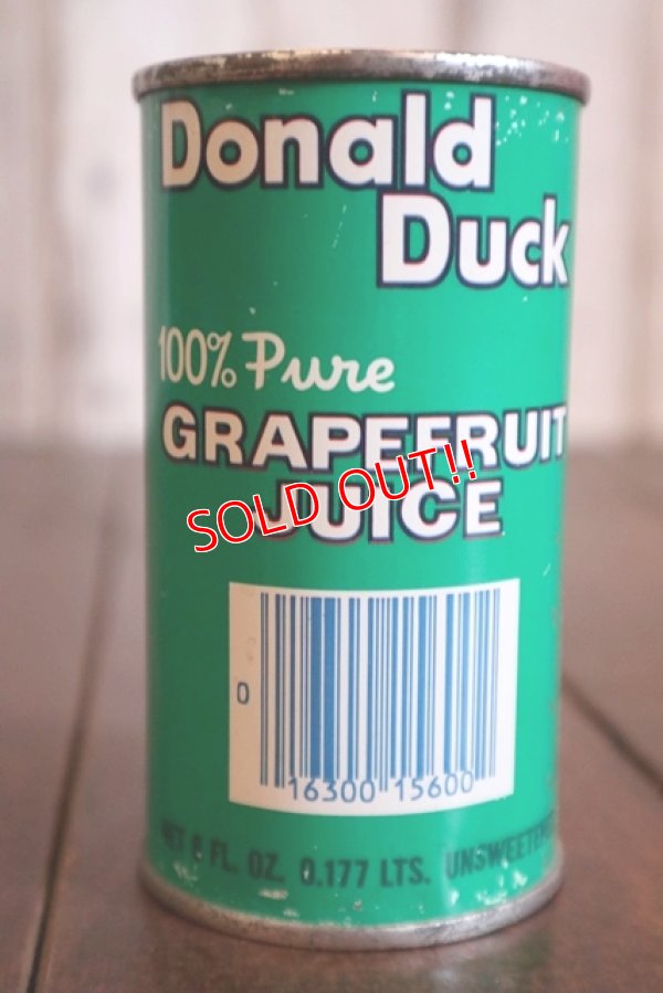 画像3: ct-180201-98 Donald Duck / 1960's-1970's Grapefruit Juice Can