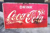 dp-180201-38 Coca Cola / 1960's Metal Sign