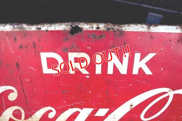 画像2: dp-180201-38 Coca Cola / 1960's Metal Sign