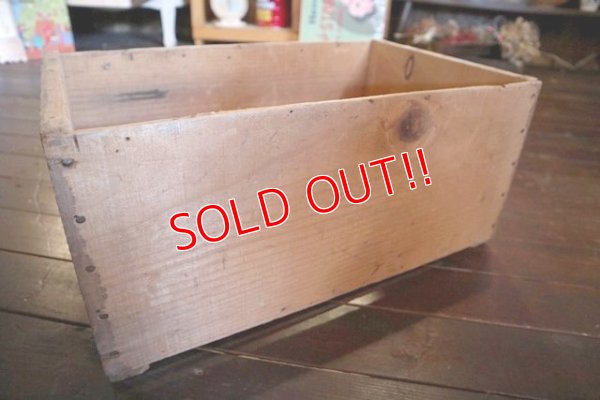 画像4: dp-180110-11 Vintage Wood Box