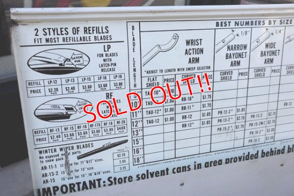 画像14: dp-180302-10 TRICO / 1960's Wiper Blade Cabinet