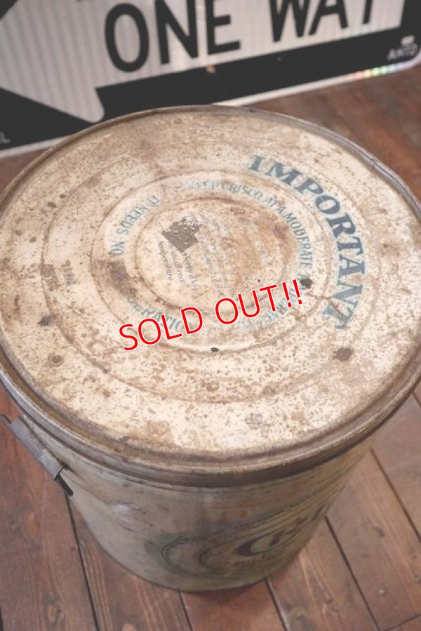 画像6: dp-180302-23 CRISCO / 1950's Shortening Can