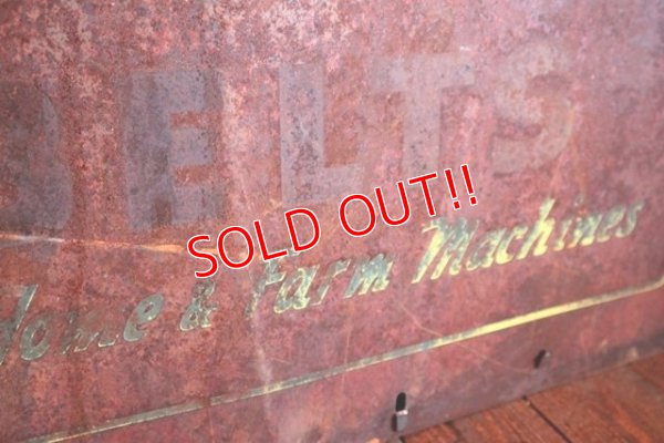 画像4: dp-180302-36 Gates Belt / Vintage Metal Sign