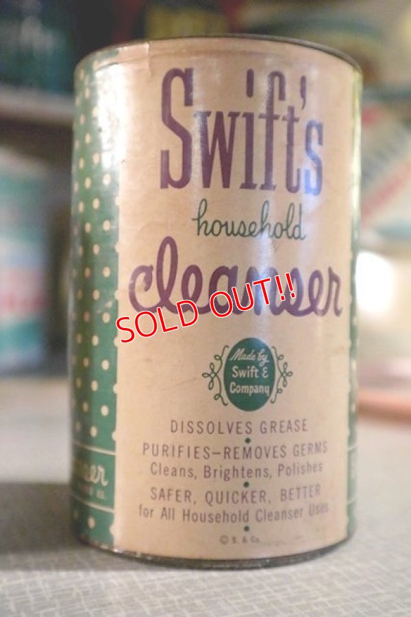 画像2: dp-180302-21 Swift's / 1970's Household Cleaner Can