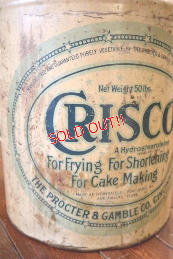 画像3: dp-180302-23 CRISCO / 1950's Shortening Can