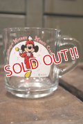 gs-180301-06 Mickey Mouse / Anchor Hocking 1970's Mug "Mickey Mouse Club"