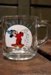 画像1: gs-180301-07 Mickey Mouse / Anchor Hocking 1970's Mug "Fantasia" (1)