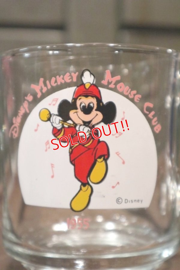 画像2: gs-180301-06 Mickey Mouse / Anchor Hocking 1970's Mug "Mickey Mouse Club"