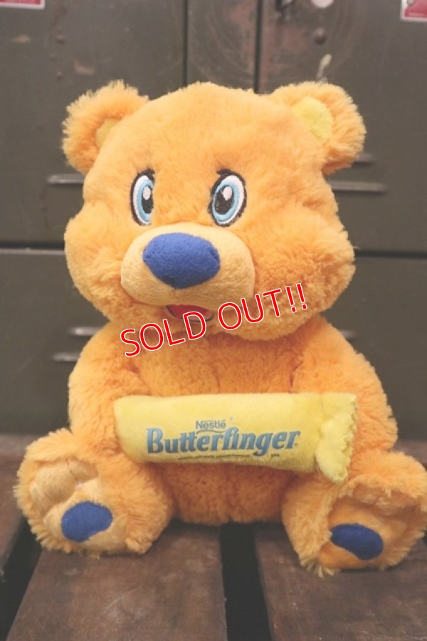 画像1: ct-180302-16 Nestle / Butterfinger Bear 2000's Plush Doll