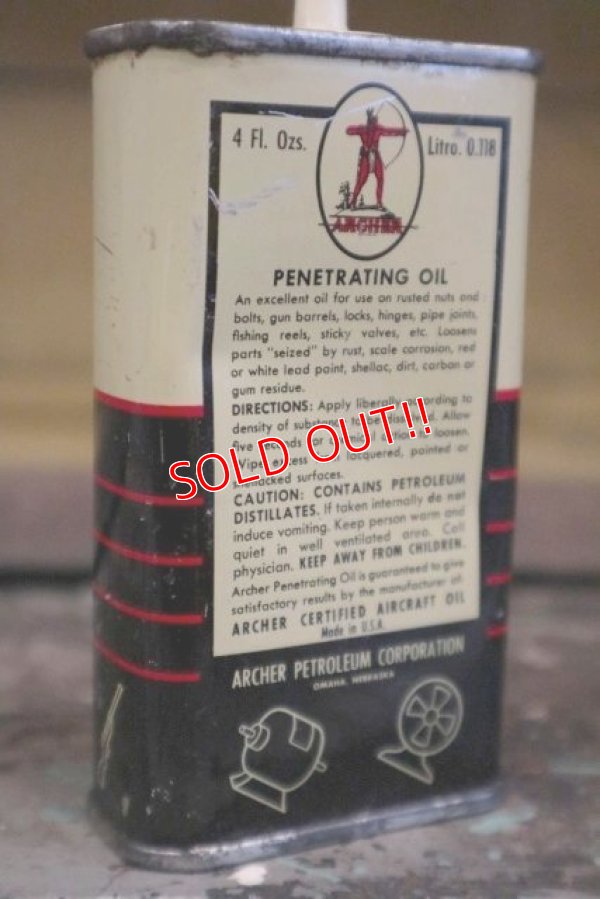 画像5: dp-180302-01 Archer / 1950's Penetrating Oil Can