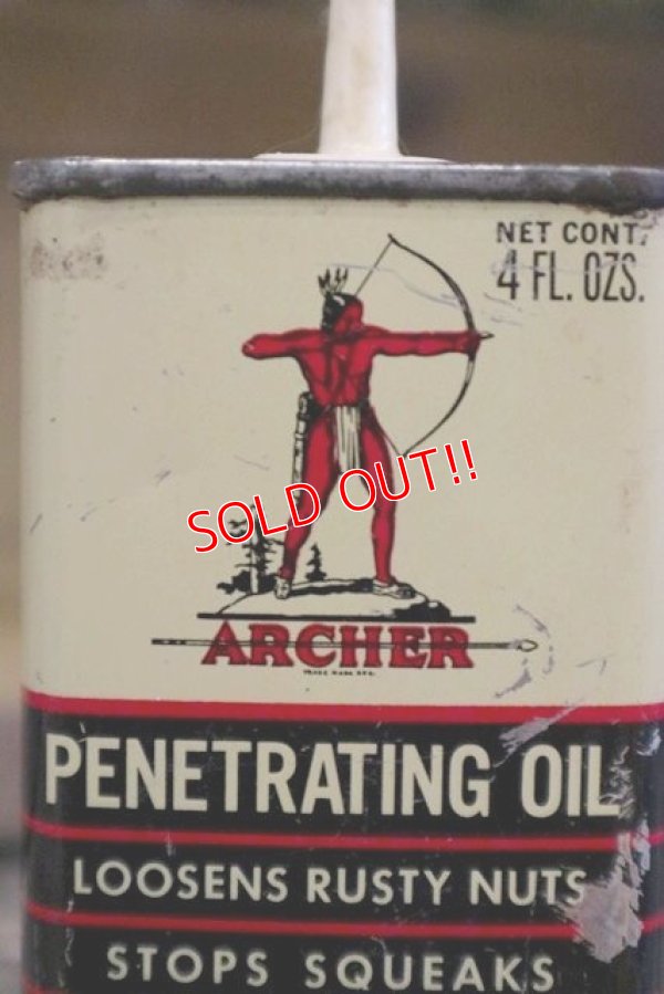 画像2: dp-180302-01 Archer / 1950's Penetrating Oil Can