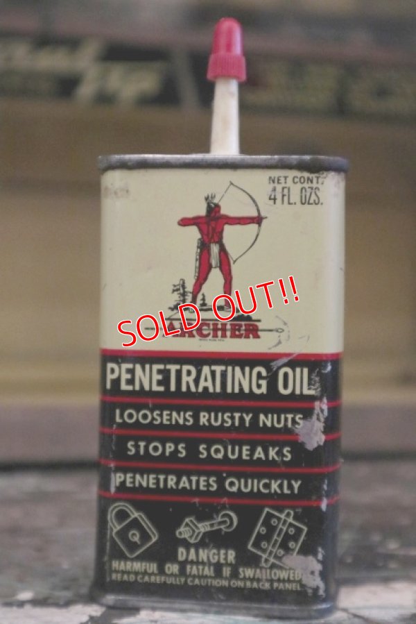 画像1: dp-180302-01 Archer / 1950's Penetrating Oil Can
