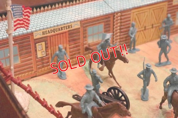 画像3: dp-171206-36 MARX / 1968 Fort Apache Play Set