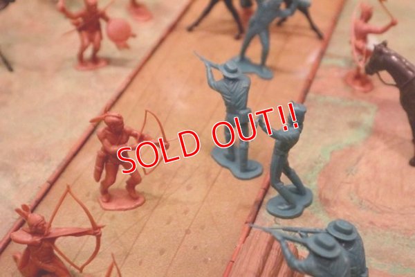 画像4: dp-171206-36 MARX / 1968 Fort Apache Play Set